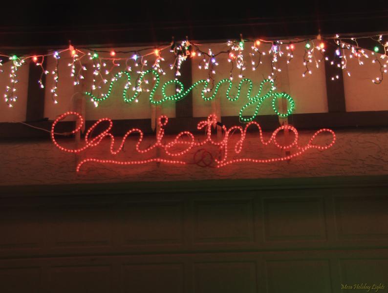 New Merry Christmas Sign