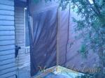 Daylight: FCG frame with tarp backing