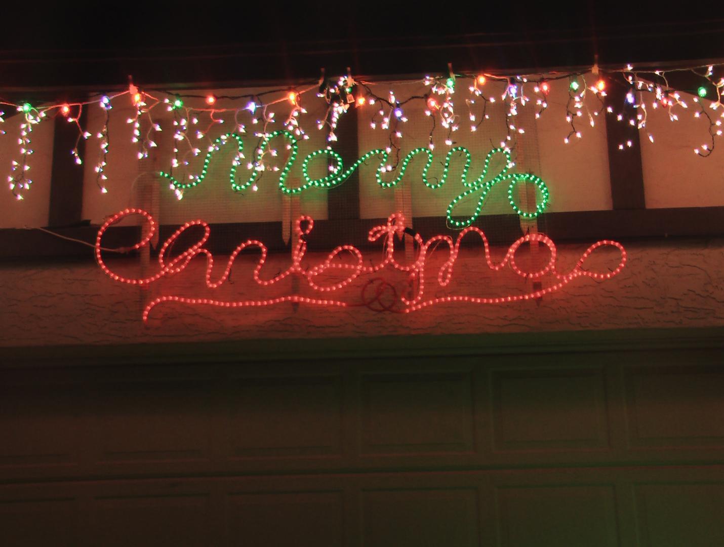 New Merry Christmas Sign