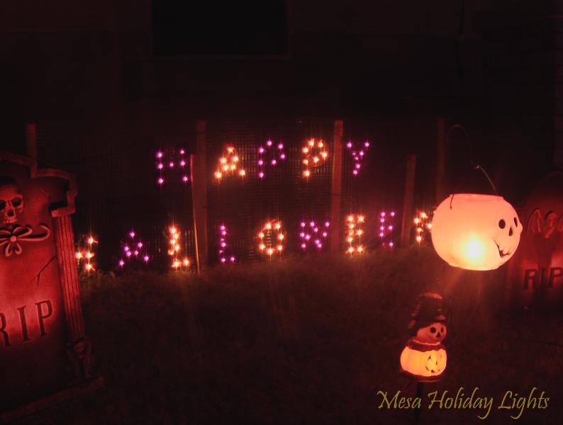 Happy Halloween sign